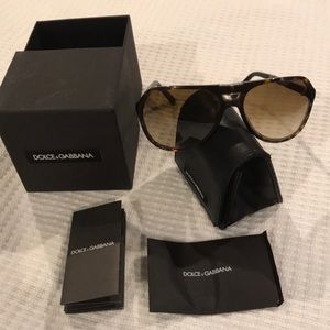 Dolce & Gabbana trifold glasses